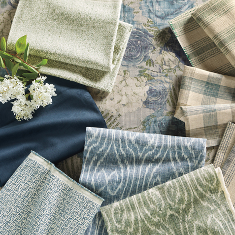 Blue Hydrangea Tile