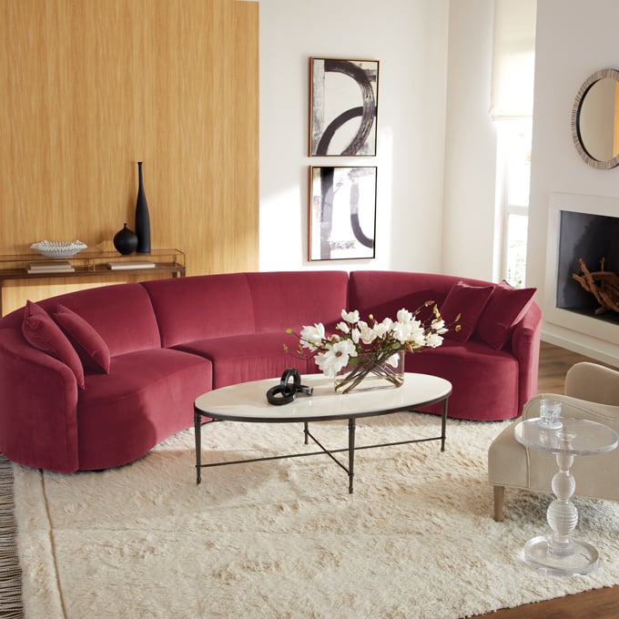 Modern Flow Living Room Tile
